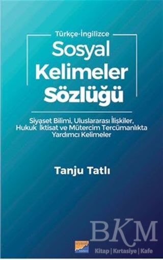 Sosyal Kelimeler Sözlüğü - Türkçe İngilizce - Sözlükler | Avrupa Kitabevi