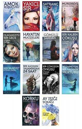 Stefan Zweig Seti 14 Kitap Takım - Roman | Avrupa Kitabevi