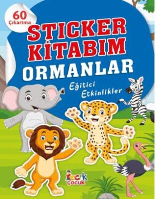 Sticker Kitabım Ormanlar - Çıkartmalı Kitaplar | Avrupa Kitabevi