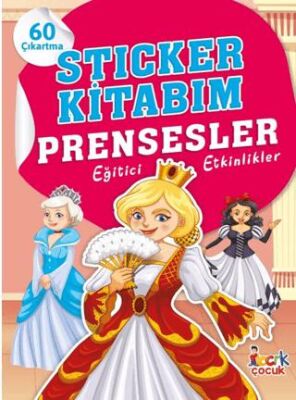 Sticker Kitabım Prensesler - Çıkartmalı Kitaplar | Avrupa Kitabevi