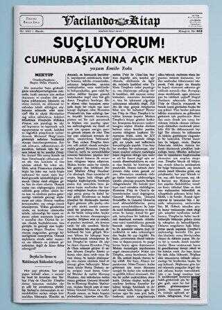 Suçluyorum - Anı Mektup ve Günlük Kitapları | Avrupa Kitabevi