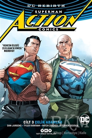 Superman Action Comics Cilt 3: Çelik Adamlar - Çizgi Roman Kitapları | Avrupa Kitabevi