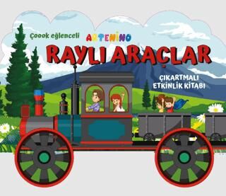 Taşıtlar Serisi - Raylı Araçlar Çıkartmalı Etkinlik Kitabı - Çıkartmalı Kitaplar | Avrupa Kitabevi