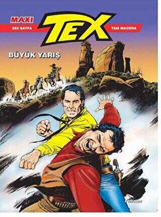 Tex Maxi Cilt 8 - Büyük Yarış - Çizgi Roman Kitapları | Avrupa Kitabevi