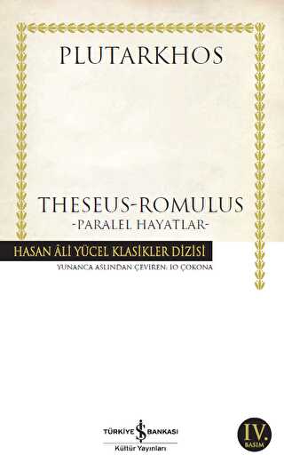 Theseus - Romulus - Roman | Avrupa Kitabevi