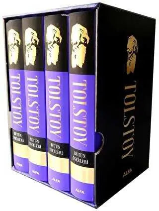 Tolstoy Bütün Eserleri Ciltli 4 Kitap Takım - Roman | Avrupa Kitabevi