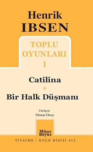 Toplu Oyunları 1: Catilina - Bir Halk Düşmanı - Senaryo Kitapları | Avrupa Kitabevi