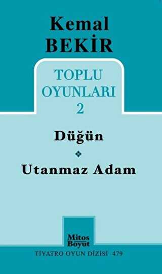 Toplu Oyunları 2 - Düğün - Utanmaz Adam - Senaryo Kitapları | Avrupa Kitabevi