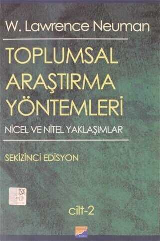 Toplumsal Araştırma Yöntemleri 2. Cilt - Sosyoloji Araştırma ve İnceleme Kitapları | Avrupa Kitabevi