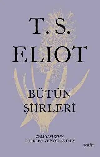 T.S. Elıot Bütün Şiirleri - Şiir Kitapları | Avrupa Kitabevi