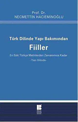 Türk Dilinde Yapı Bakımından Fiiller - Dil Bilim Kitapları | Avrupa Kitabevi