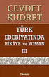 Türk Edebiyatında Hikaye ve Roman 3 - Denemeler | Avrupa Kitabevi