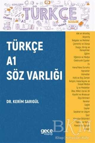 Türkçe A1 Söz Varlığı - Genel Sözlükler ve Konuşma Klavuzları | Avrupa Kitabevi