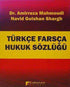 Türkçe Farsça Hukuk Sözlüğü - Sözlükler | Avrupa Kitabevi