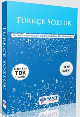 Yanıt Türkçe Sözlük - Türkçe Sözlük | Avrupa Kitabevi