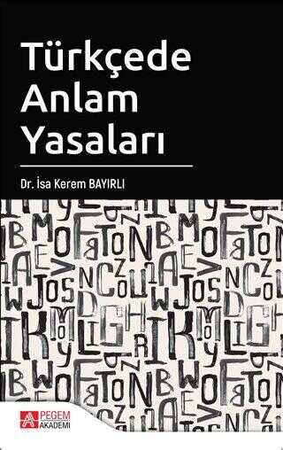 Türkçede Anlam Yasaları -  | Avrupa Kitabevi