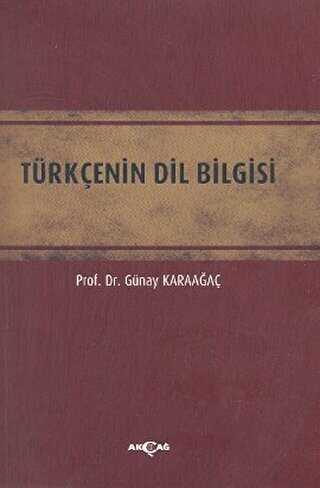 Türkçenin Dil Bilgisi - Dil Bilim Kitapları | Avrupa Kitabevi