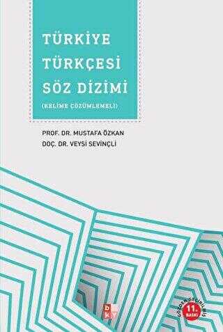 Türkiye Türkçesi Söz Dizimi - Dil Bilim Kitapları | Avrupa Kitabevi