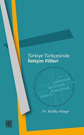 Türkiye Türkçesinde İletişim Filler - Genel Edebiyat Kitapları | Avrupa Kitabevi