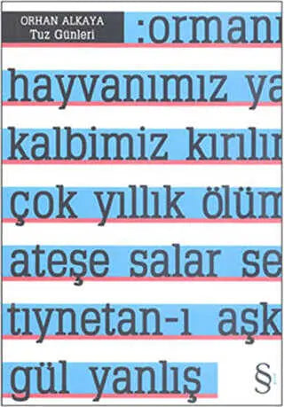 Tuz Günleri - Şiir Kitapları | Avrupa Kitabevi