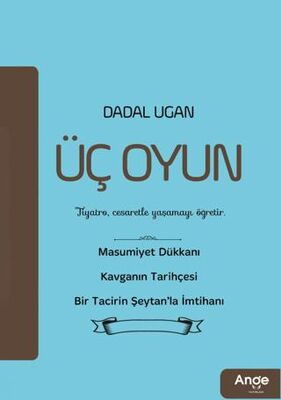 Üç Oyun - Oyun Kitapları | Avrupa Kitabevi