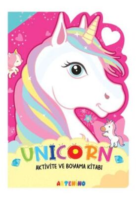 Unicorn - Aktivite ve Boyama Kitabı Serisi - Çocuk Boyama Kitapları | Avrupa Kitabevi