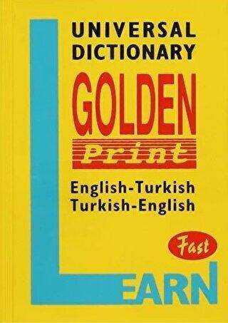 Universal Dictionary Golden Print English-Turkish Turkish-English Fast - İngilizce Sözlükler | Avrupa Kitabevi