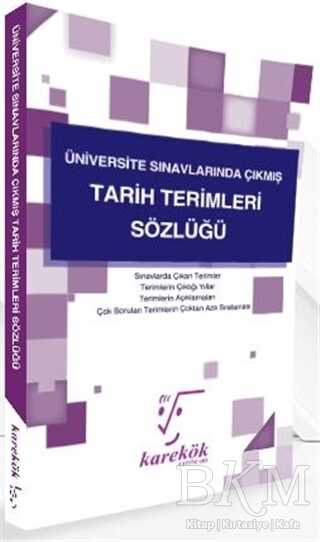 Üniversite Sınavlarında Çıkmış Tarih Terimleri Sözlüğü - Sözlükler | Avrupa Kitabevi