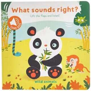 What Sounds Right: Wild Animals - Okul Öncesi Resimli Kitaplar | Avrupa Kitabevi