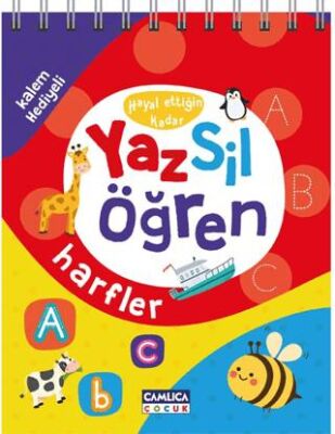 Yaz Sil Öğren - Okul Öncesi Resimli Kitaplar | Avrupa Kitabevi