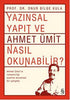 Yazınsal Yapıt ve Ahmet Ümit Nasıl Okunabilir? - Araştıma ve İnceleme Kitapları | Avrupa Kitabevi