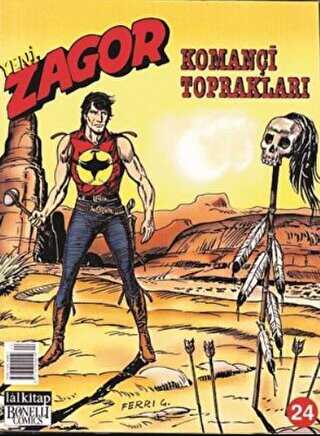 Yeni Zagor Sayı: 24 Komançi Toprakları - Çizgi Roman Kitapları | Avrupa Kitabevi