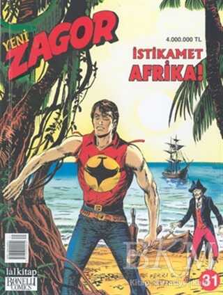 Yeni Zagor Sayı: 31 İstikamet Afrika! - Çizgi Roman Kitapları | Avrupa Kitabevi