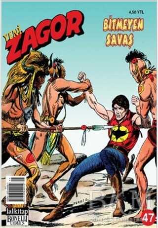 Yeni Zagor Sayı: 47 Bitmeyen Savaş - Çizgi Roman Kitapları | Avrupa Kitabevi