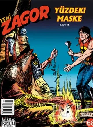 Yeni Zagor Sayı: 68 Yüzdeki Maske - Çizgi Roman Kitapları | Avrupa Kitabevi