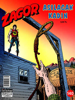 Zagor Sayı: 140 Asılacak Kadın - Çizgi Roman Kitapları | Avrupa Kitabevi