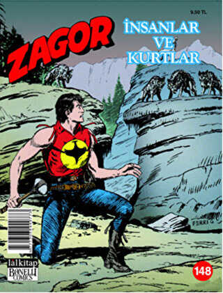 Zagor Sayı: 148 İnsanlar ve Kurtlar - Çizgi Roman Kitapları | Avrupa Kitabevi